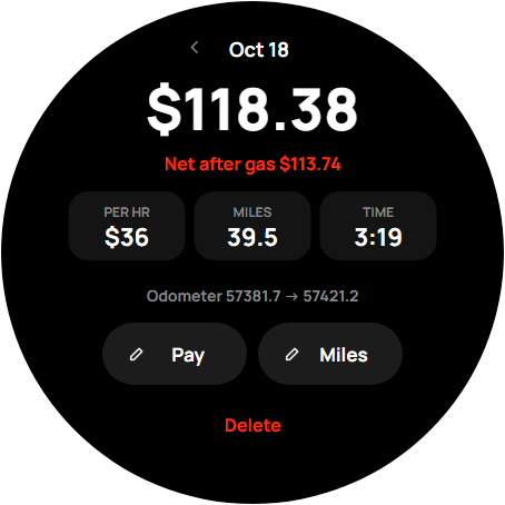 Dash Tracker screenshot 1