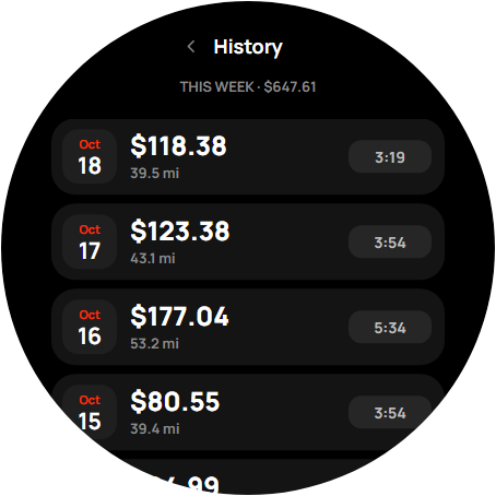 Dash Tracker screenshot 2