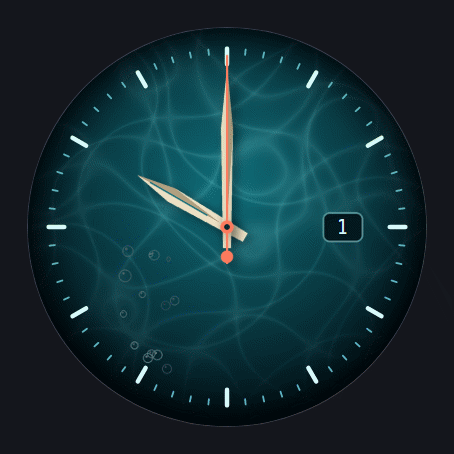 Tidepool watch face